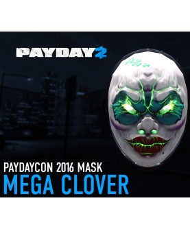 PAYDAY 2 - Mega Clover Mask PAYDAYCON 2016 DLC Steam Key GLOBAL